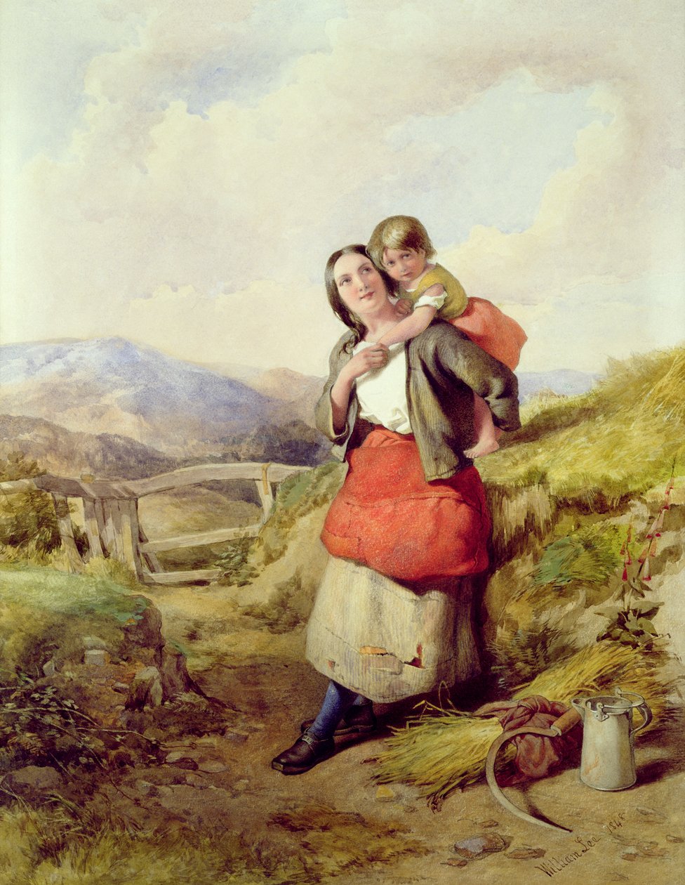 Powrót do domu, 1848 autorstwa William Lee