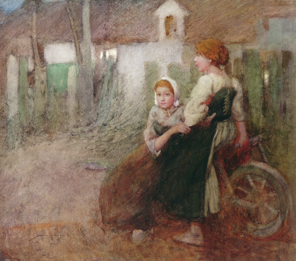 Światło wieczoru (akwarela na papierze) autorstwa William Lee Hankey