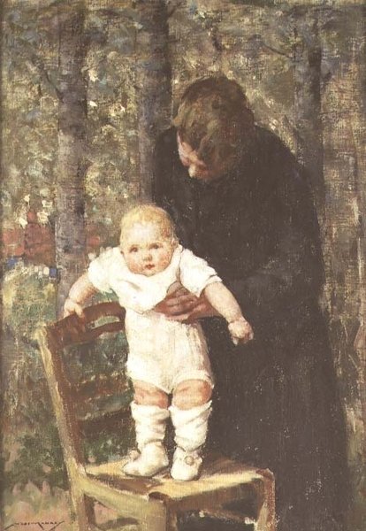 Pierwsze kroki autorstwa William Lee Hankey