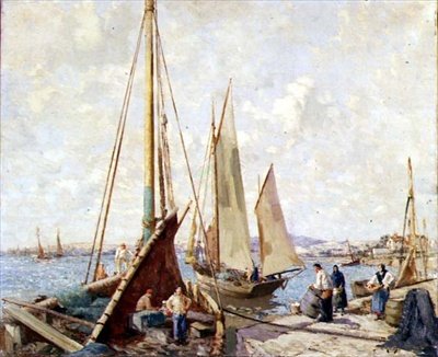 Port Le Touquet autorstwa William Lee Hankey