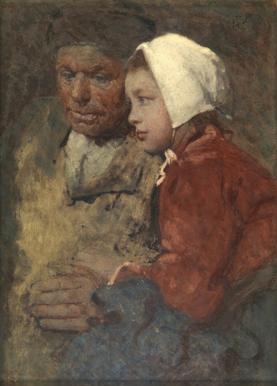 Wzajemne wsparcie (akwarela z gumą arabską) autorstwa William Lee Hankey