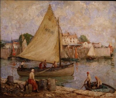 Na łowisko, Honfleur autorstwa William Lee Hankey