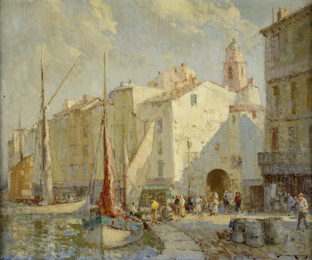 st. Tropez autorstwa William Lee Hankey
