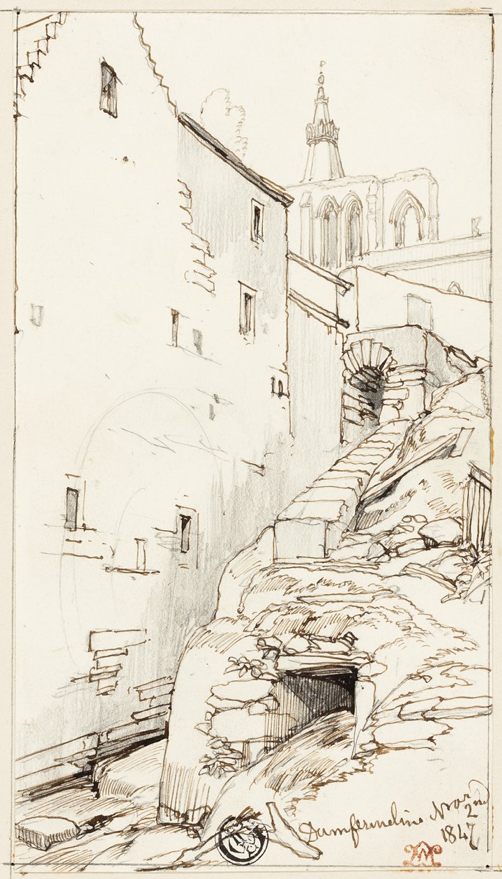 Dunfermline autorstwa William Leighton Leitch