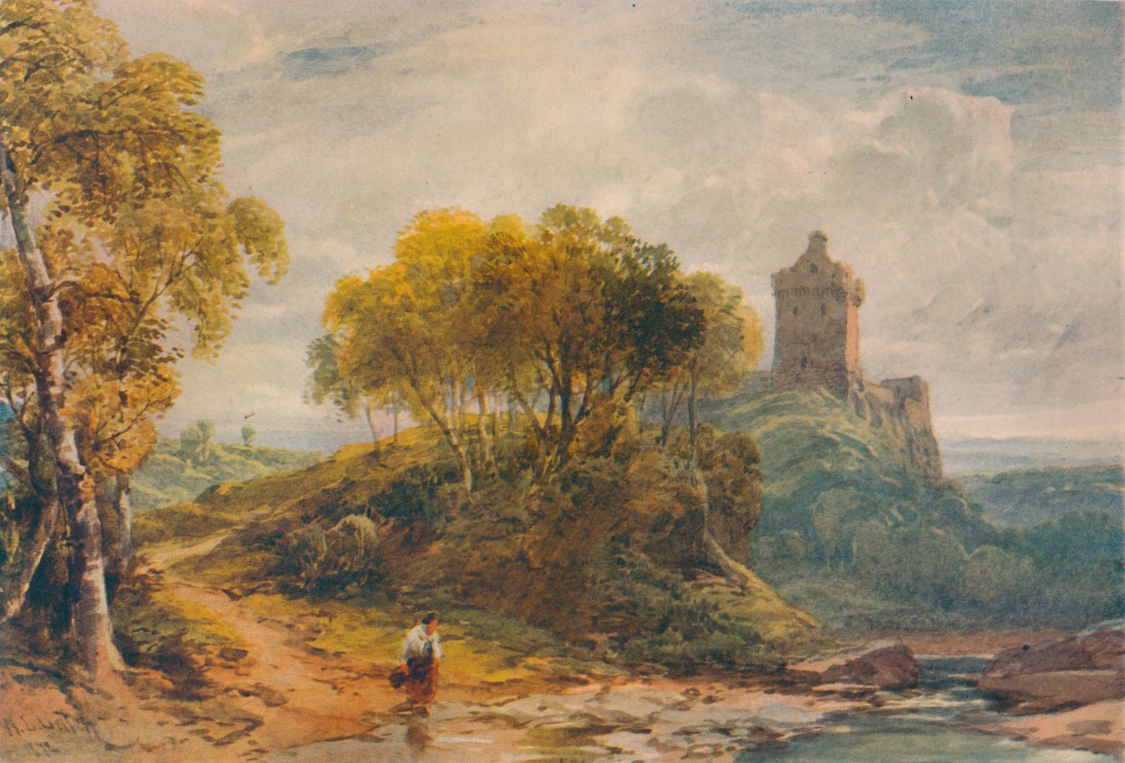 Czarownik Knowe, 1872 autorstwa William Leighton Leitch