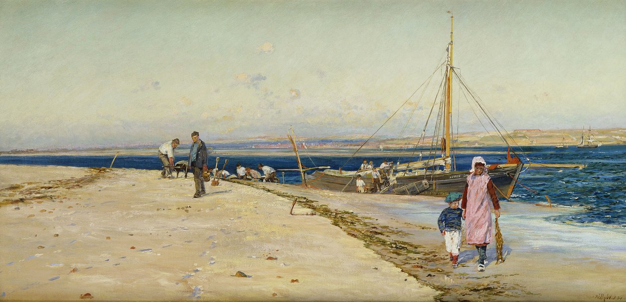 Liczby na brzegach estuarium, autorstwa William Lionel Wyllie