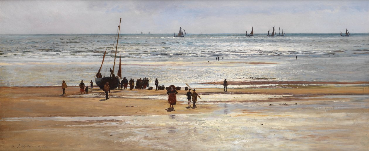 Niska woda autorstwa William Lionel Wyllie