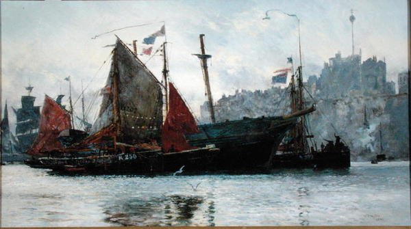 Port Ramsgate autorstwa William Lionel Wyllie