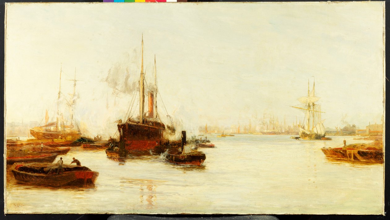 Pula Londynu autorstwa William Lionel Wyllie