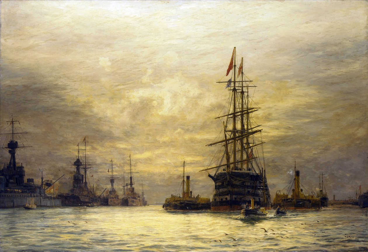 Ostatni rejs "Victorii autorstwa William Lionel Wyllie