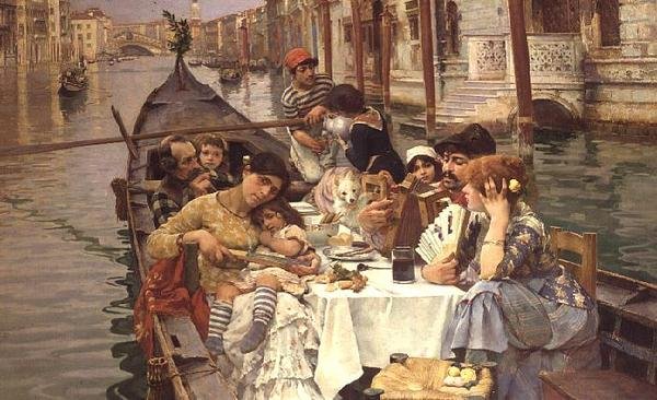 Weneckie Al Fresco autorstwa William Logsdail