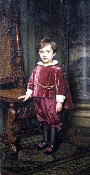 Portret mistrza Coleridge Hills autorstwa William Logsdail