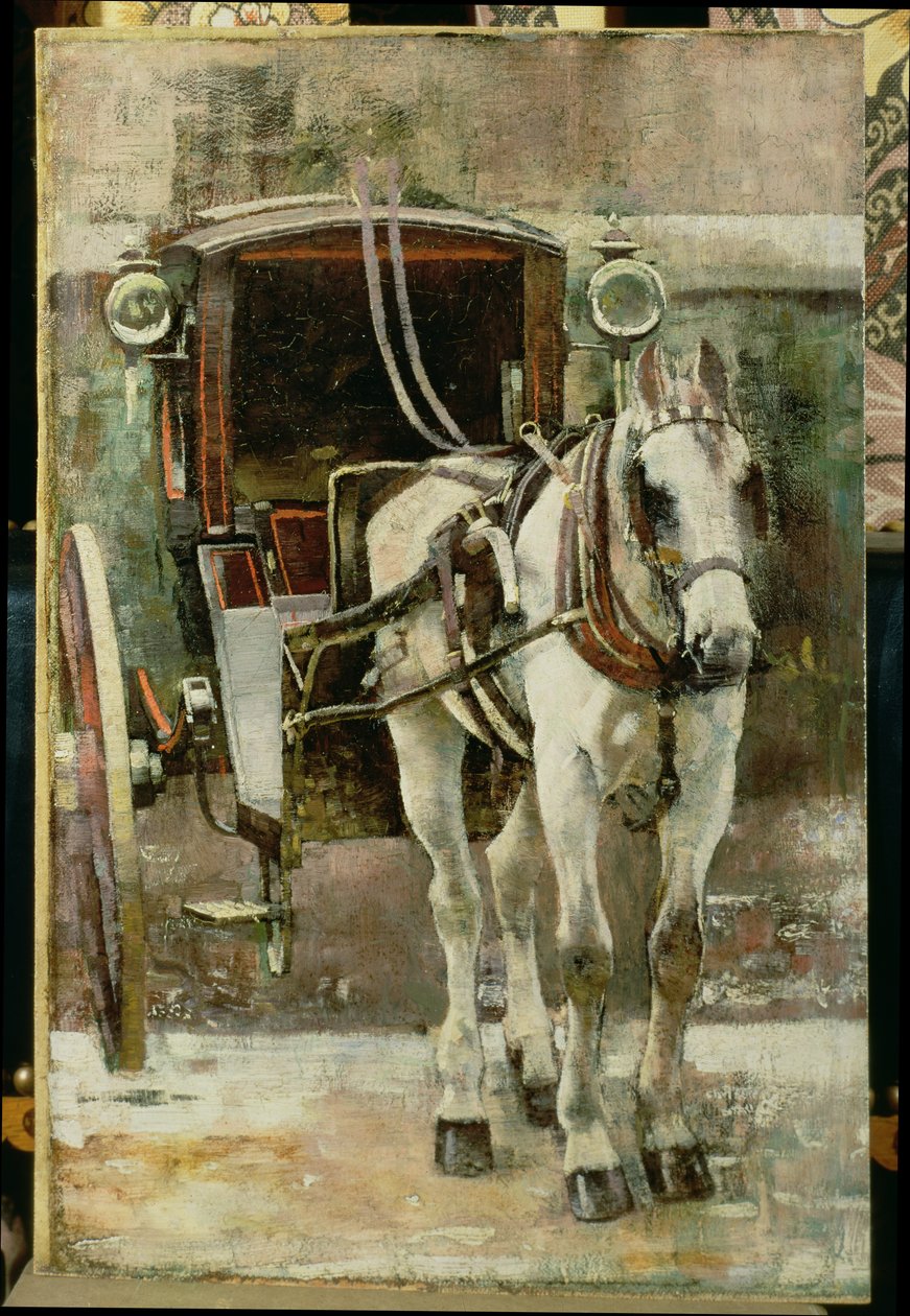 Kabina Hansom autorstwa William Logsdail