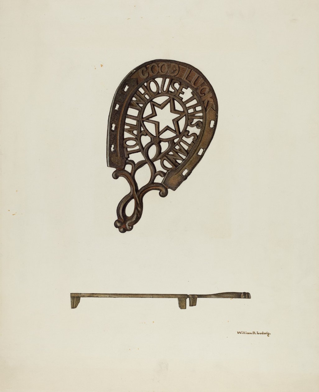Trivet, ok. 1939. autorstwa William Ludwig