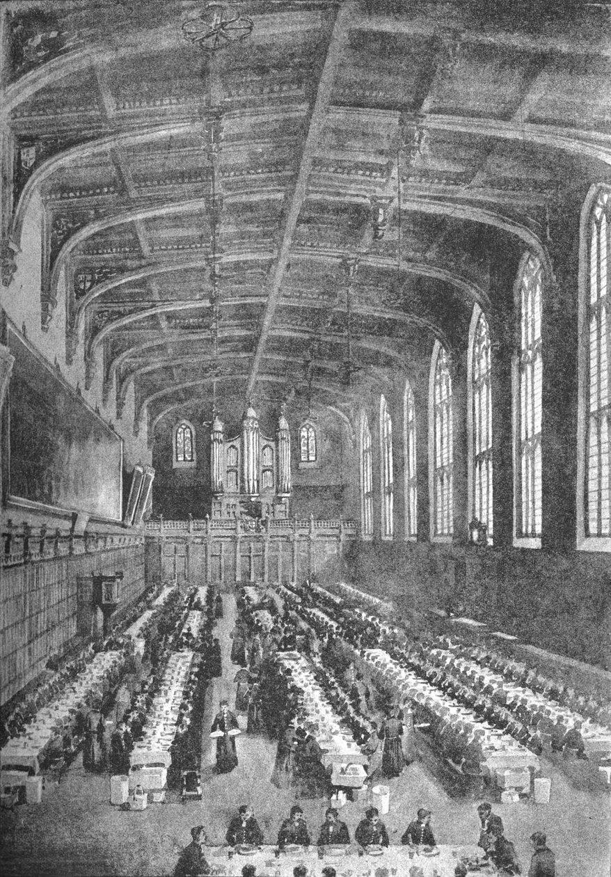 Szpital Chrystusa, Wielka Sala – Chłopcy na obiedzie, 1891 autorstwa William Luker