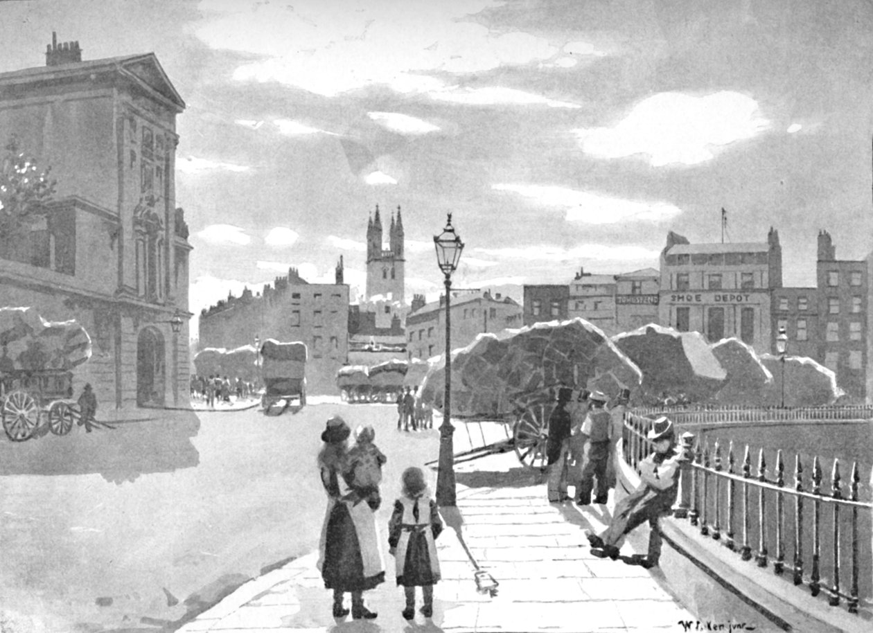 Szpital Smithfield i St. Bartholomews, 1891 r. autorstwa William Luker