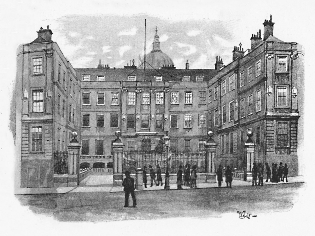 College of Arms, Queen Victoria Street, 1891 autorstwa William Luker