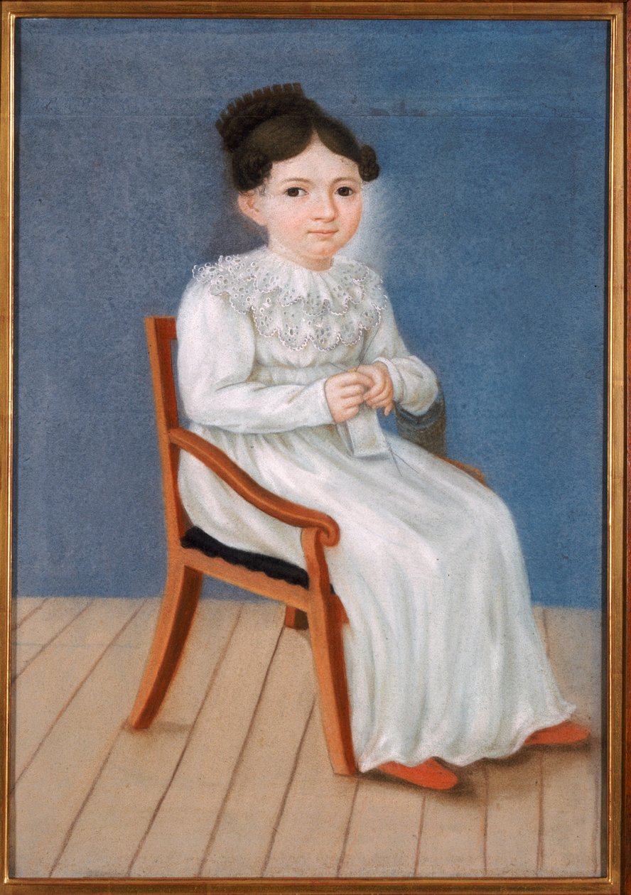 Portret małej dziewczynki autorstwa William M. S. Doyle