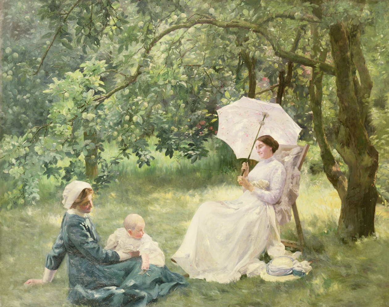 Letnie popołudnie; autorstwa William Mainwaring Palin