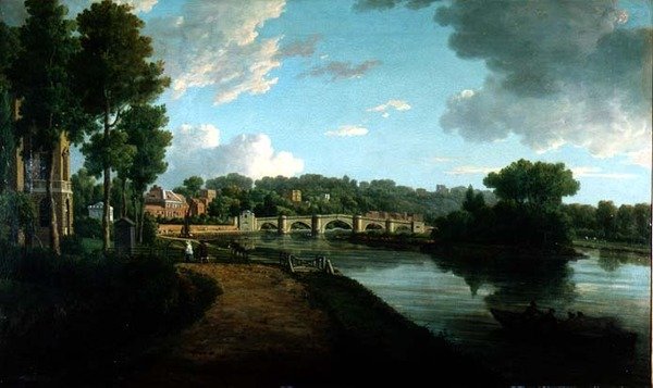 Tamiza w Richmond, Surrey autorstwa William Marlow