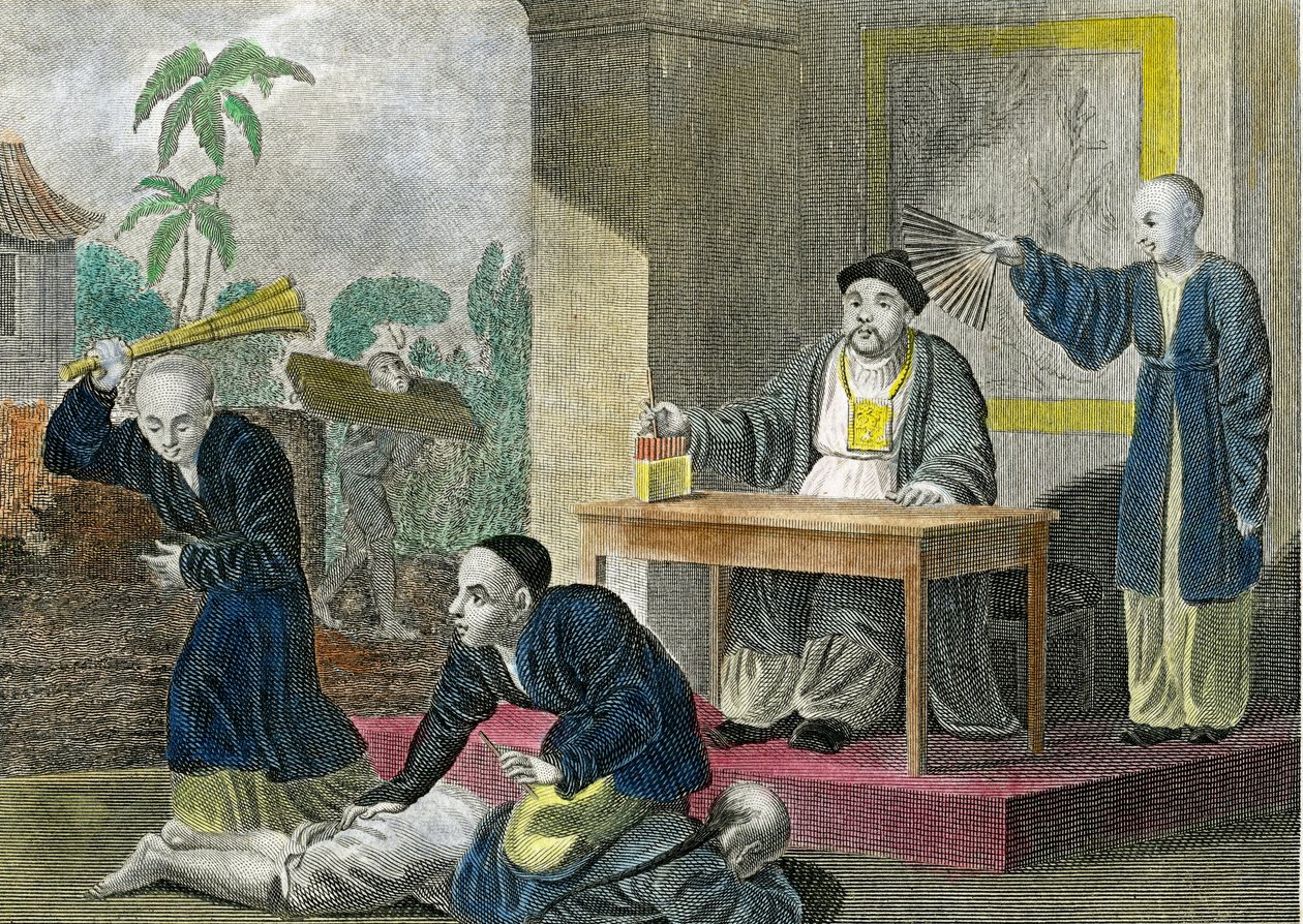 Mandaryn wymierzający sprawiedliwość autorstwa William Marshall Craig