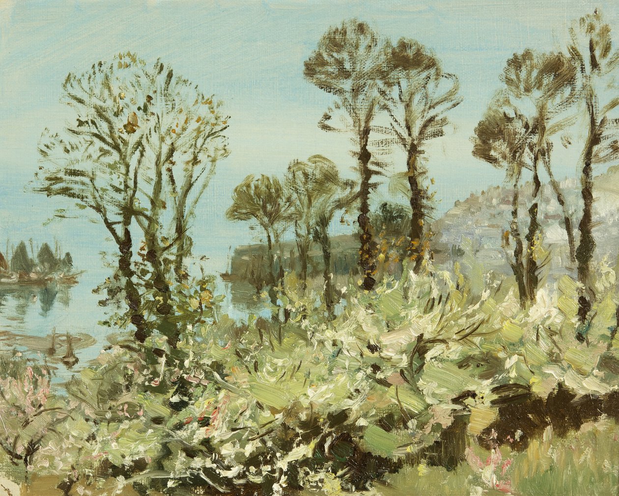 Kwiecisty zagajnik (olej na płótnie) autorstwa William Matthew Hale