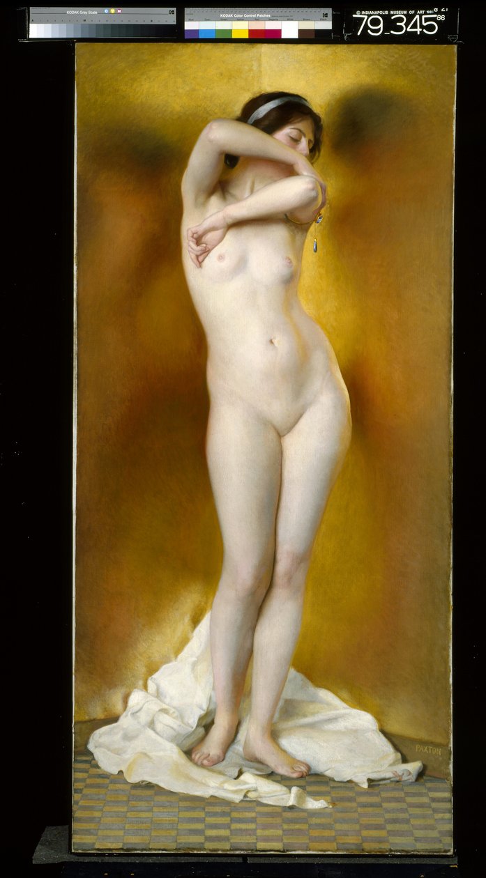 Glow Of Gold, Gleam Of Pearl (холст, масло)лак autorstwa William McGregor Paxton