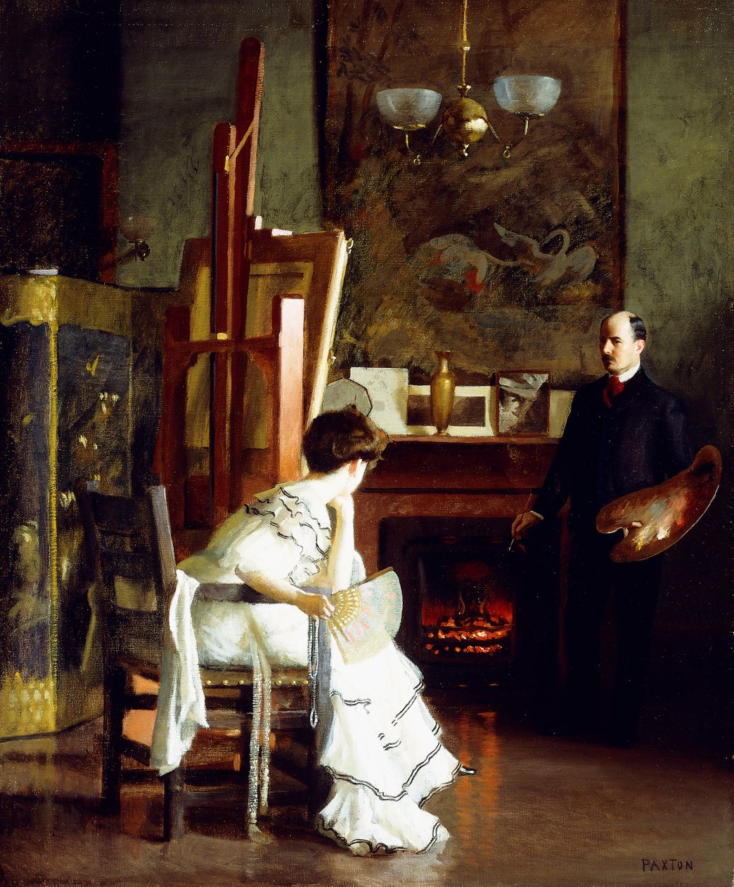 W studiu autorstwa William McGregor Paxton