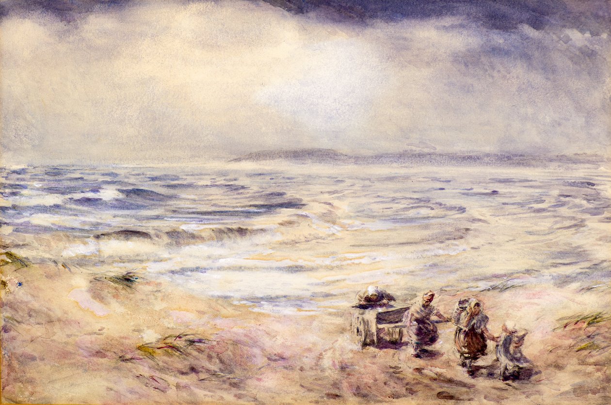Mokry dzień, ok. 1876 (akwarela) autorstwa William McTaggart