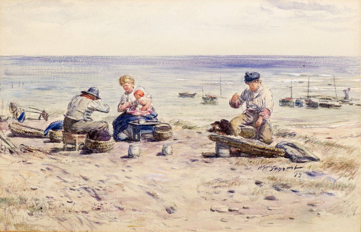 Przynęcenie linii autorstwa William McTaggart