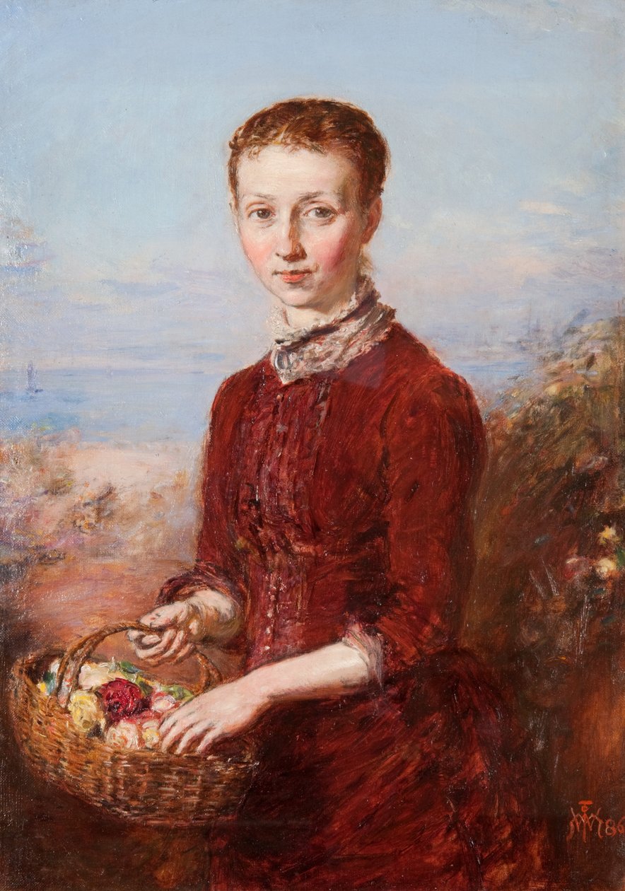 Cięte róże autorstwa William McTaggart