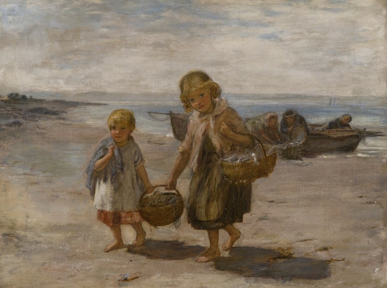 Ryba z łodzi autorstwa William McTaggart