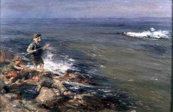 Dzieci rybaków autorstwa William McTaggart