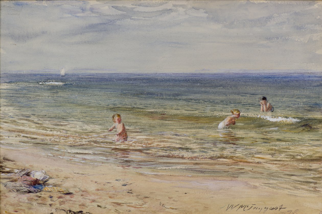 Kąpiące się dziewczyny autorstwa William McTaggart