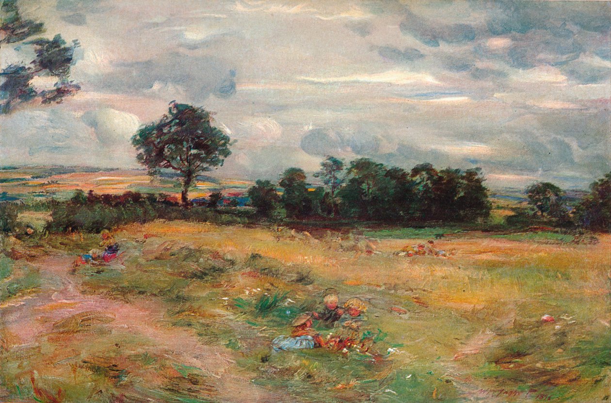 Żniwa na Bromieknowym, 1896 autorstwa William McTaggart
