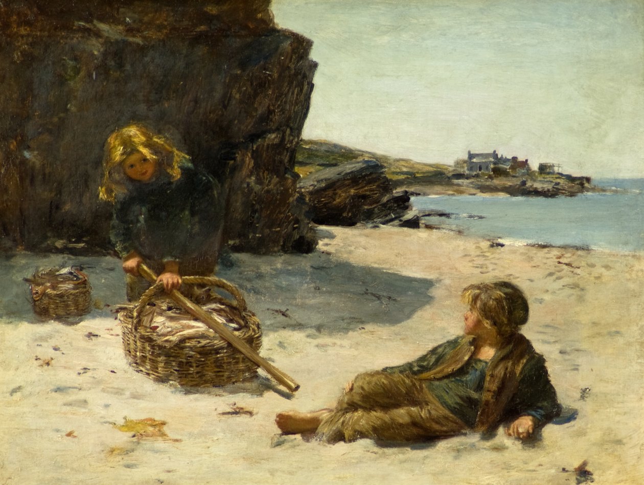 Na białych piaskach autorstwa William McTaggart