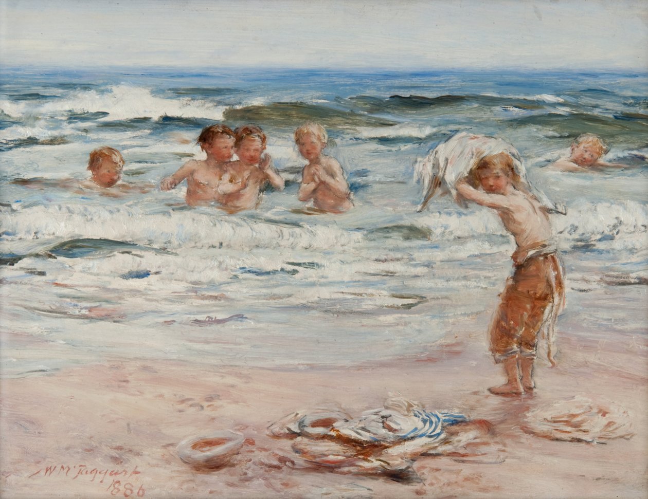Kąpiący się autorstwa William McTaggart
