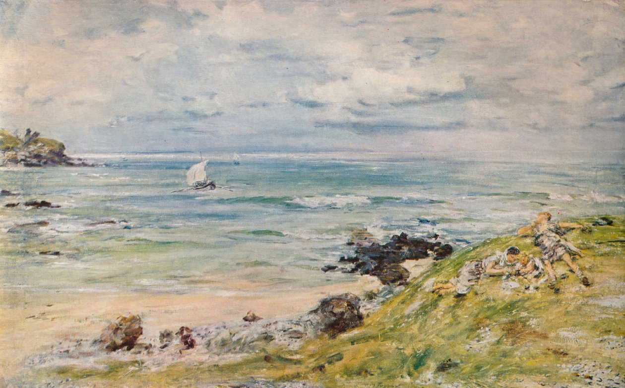 Nadejście św. Kolumby, 1895 1935 autorstwa William McTaggart