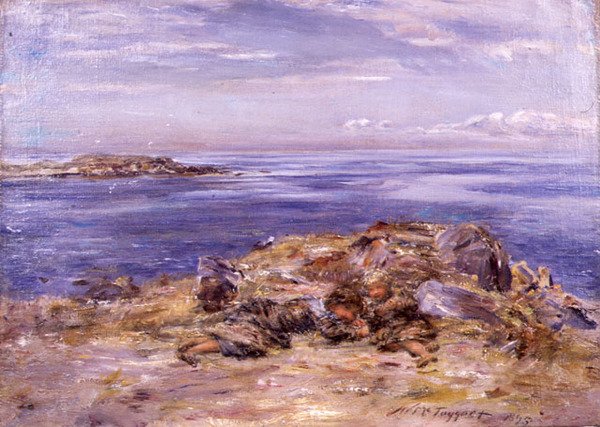 „Kiedy lato jest w najlepszym wydaniu, daj mi wyspę Skye” autorstwa William McTaggart