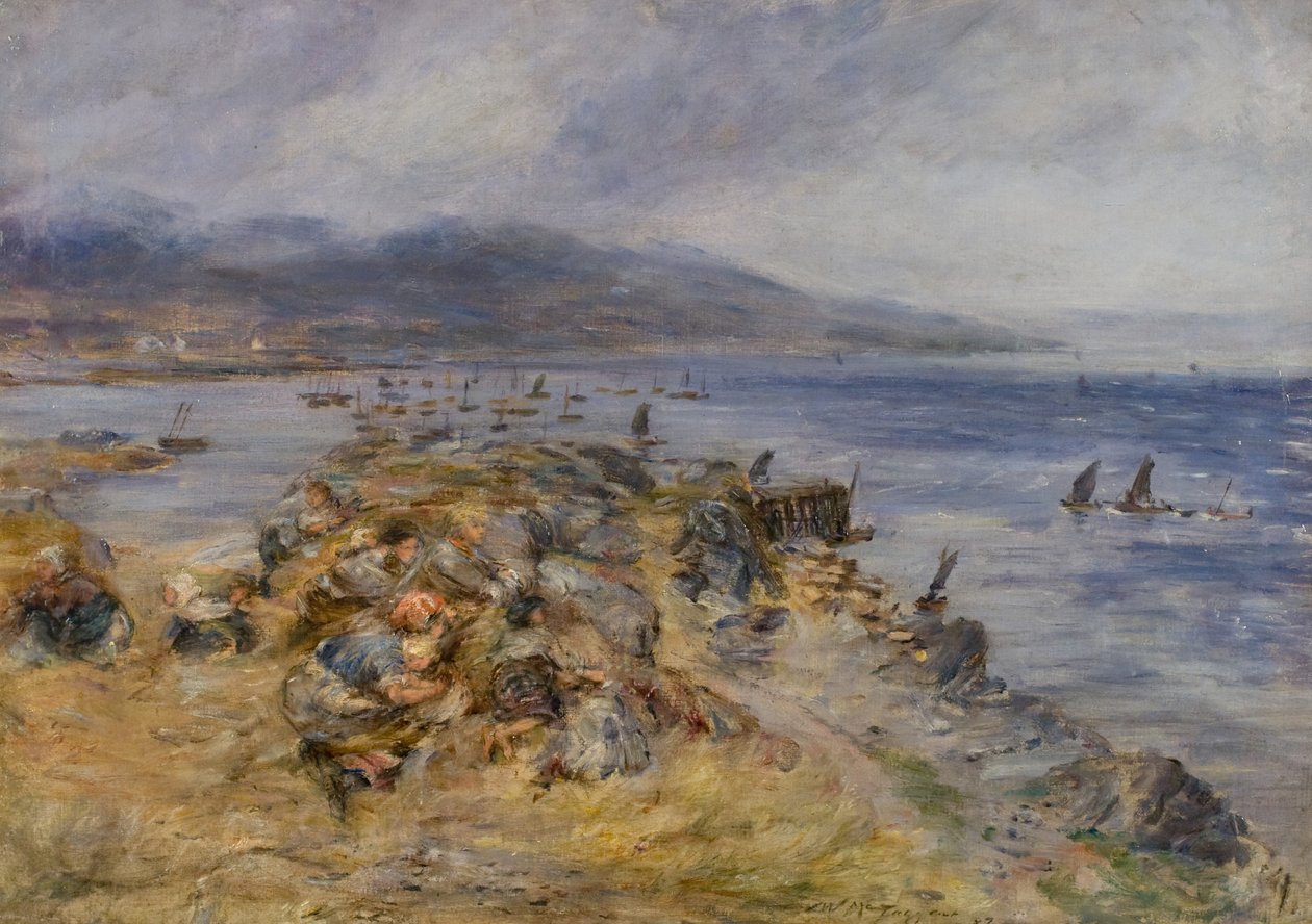 Wiatr i deszcz, Carradale autorstwa William McTaggart