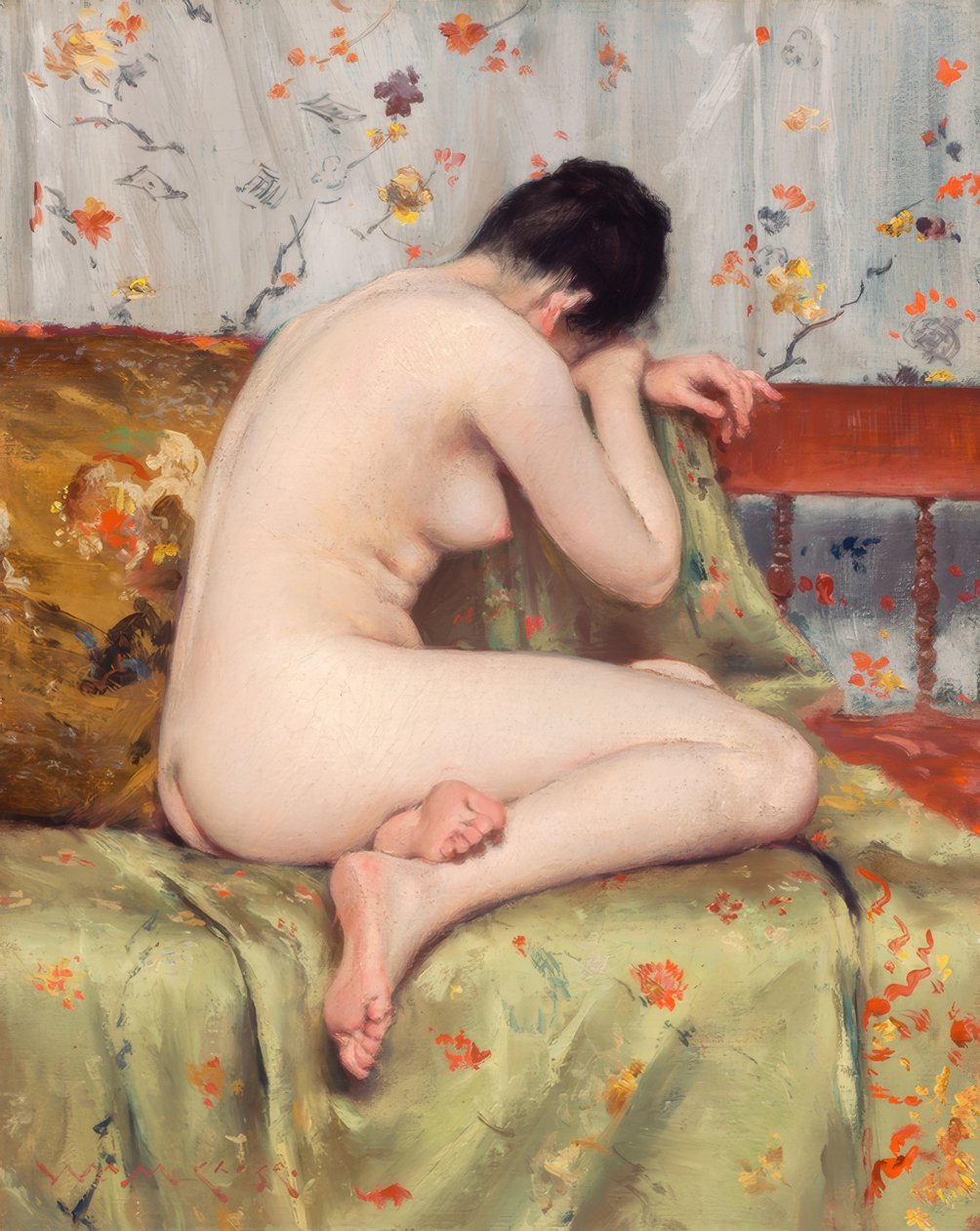 Współczesna Magdalena autorstwa William Merritt Chase