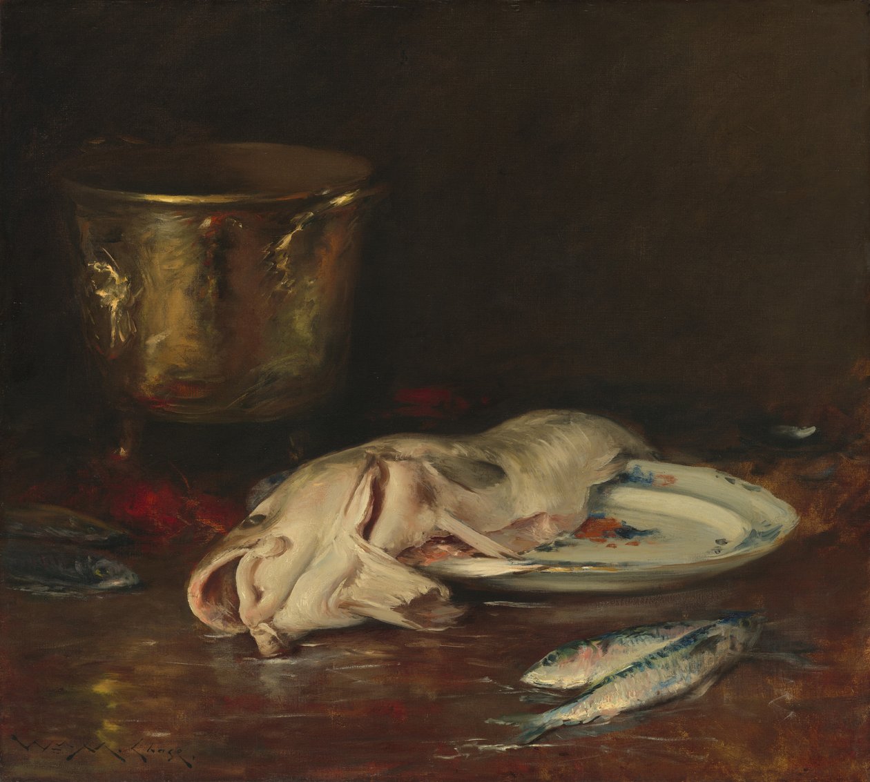 Angielski dorsz autorstwa William Merritt Chase