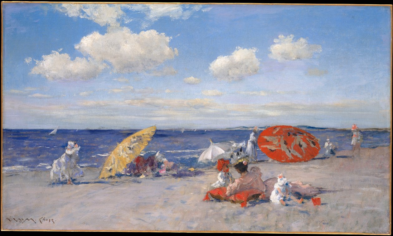 Nad morzem autorstwa William Merritt Chase