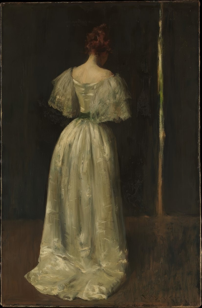 Pani z XVII wieku autorstwa William Merritt Chase