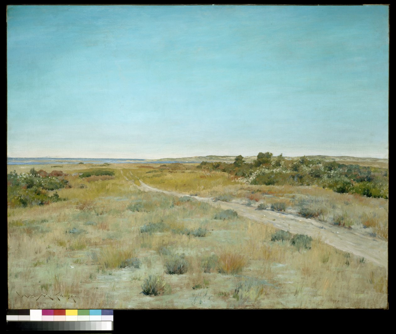 Pierwszy dotyk jesieni (olej na płótnie) autorstwa William Merritt Chase