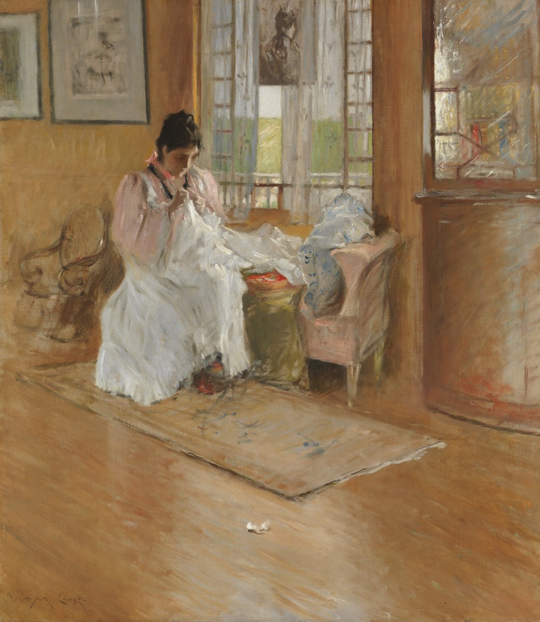 Dla Malucha ok. 1896. autorstwa William Merritt Chase