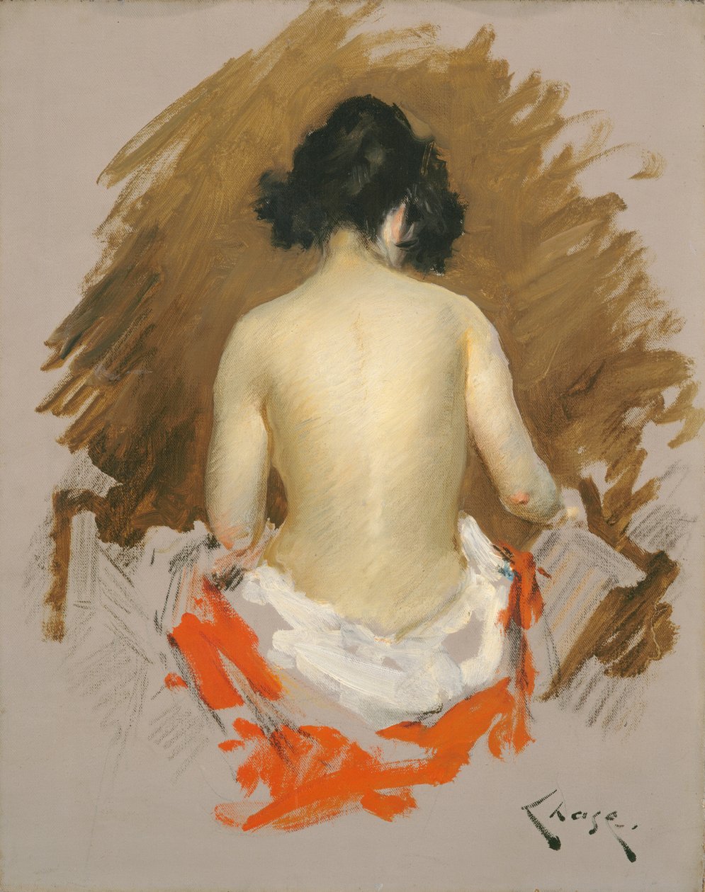 Akt autorstwa William Merritt Chase