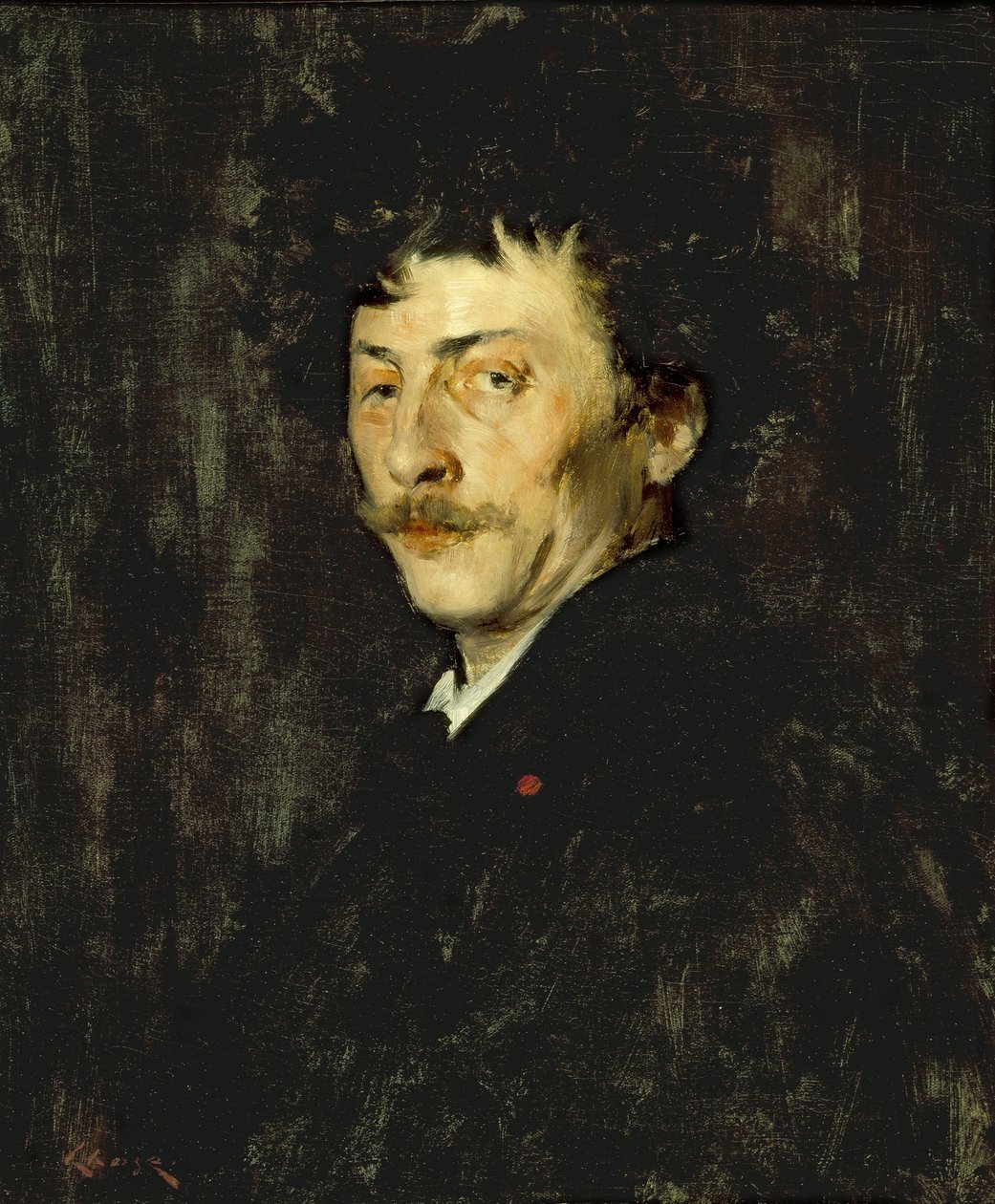 Pablo de Sarasate: Portret skrzypka, ok. 1875 autorstwa William Merritt Chase
