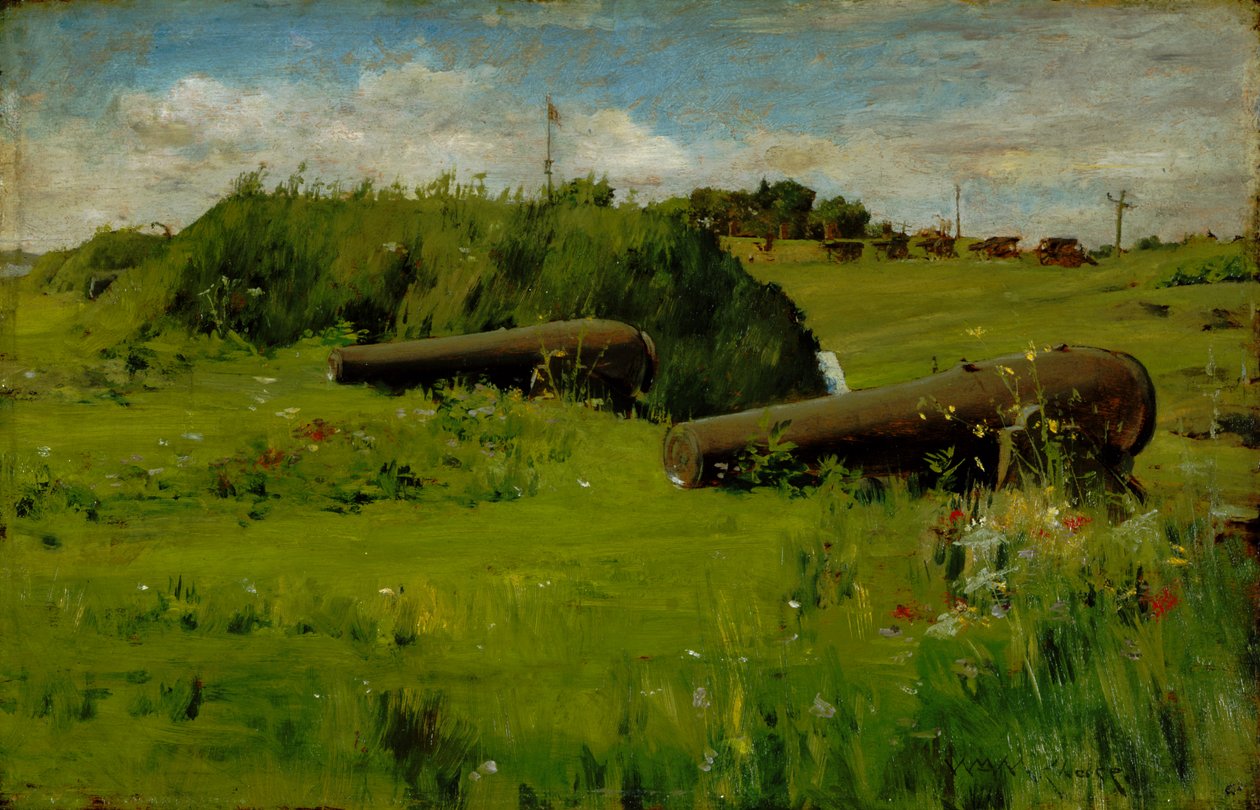 Pokój, Fort Hamilton autorstwa William Merritt Chase