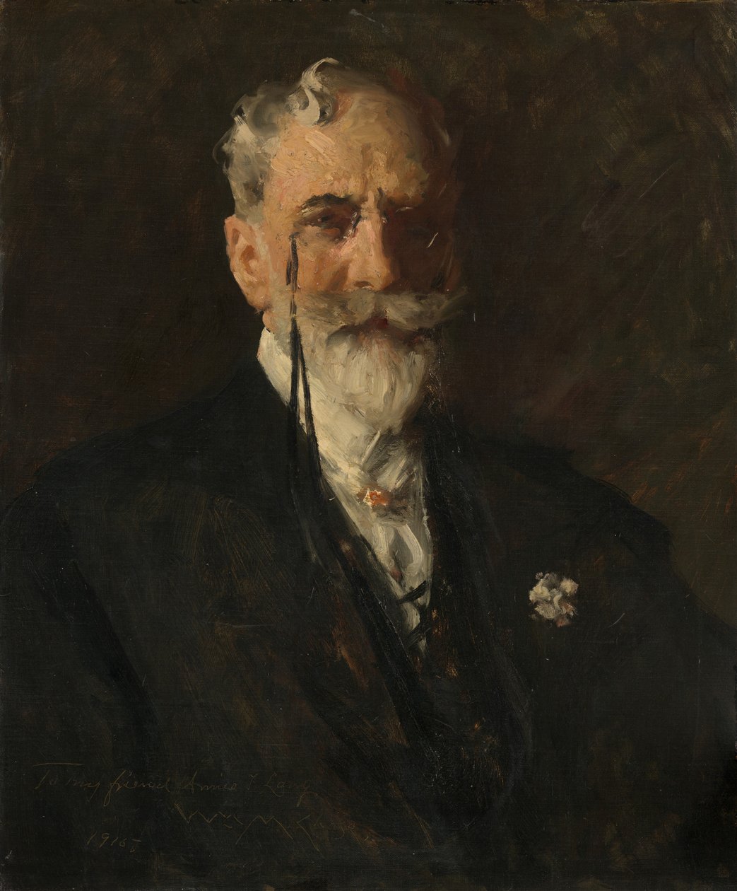 Autoportret autorstwa William Merritt Chase